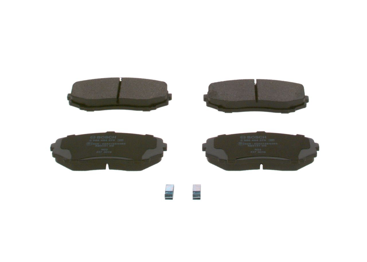 Sapatas do freio dianteiras de disco Bosch 0986494375 preço, a partir de 25,54 USD