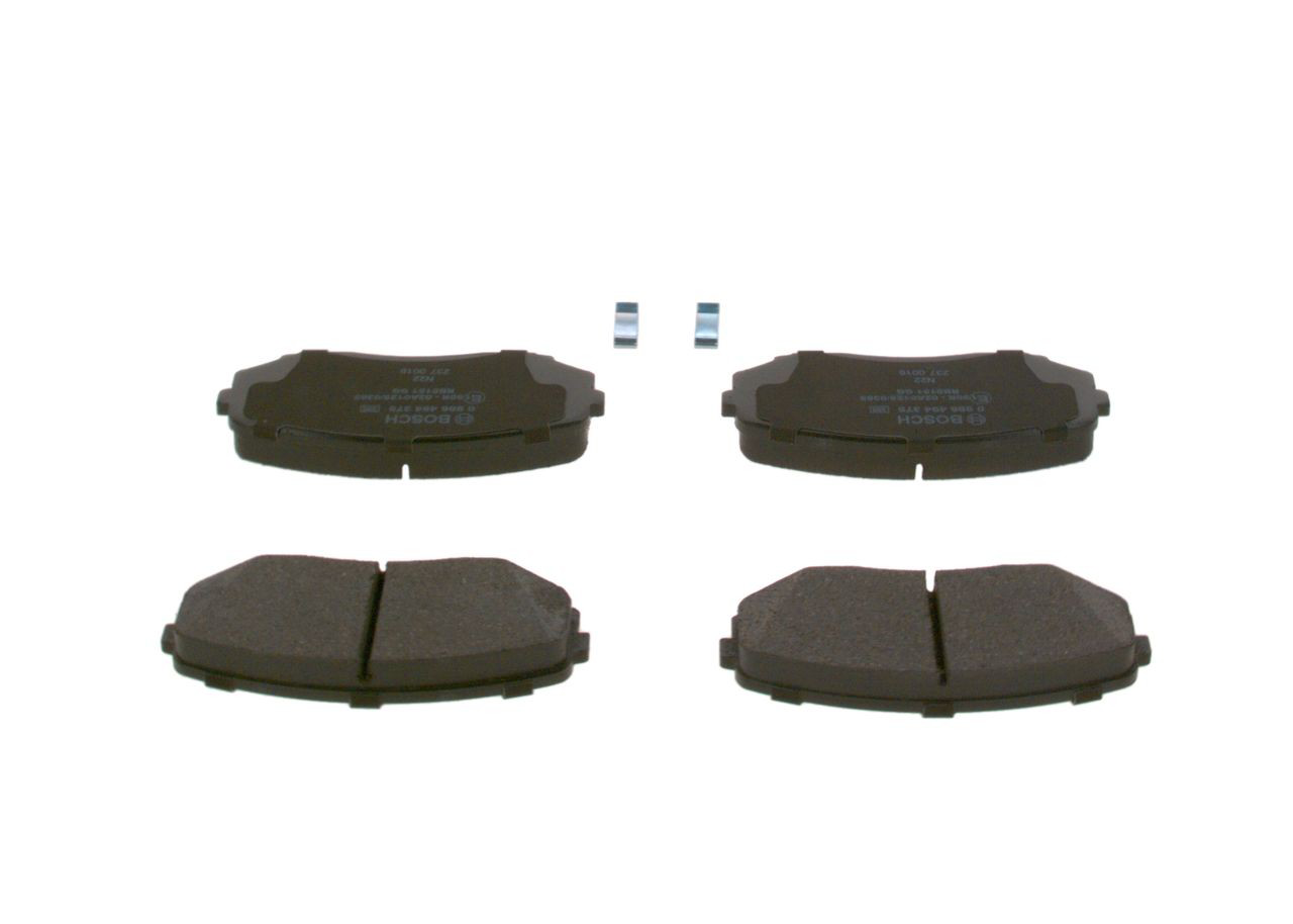 Sapatas do freio dianteiras de disco Bosch 0986494375