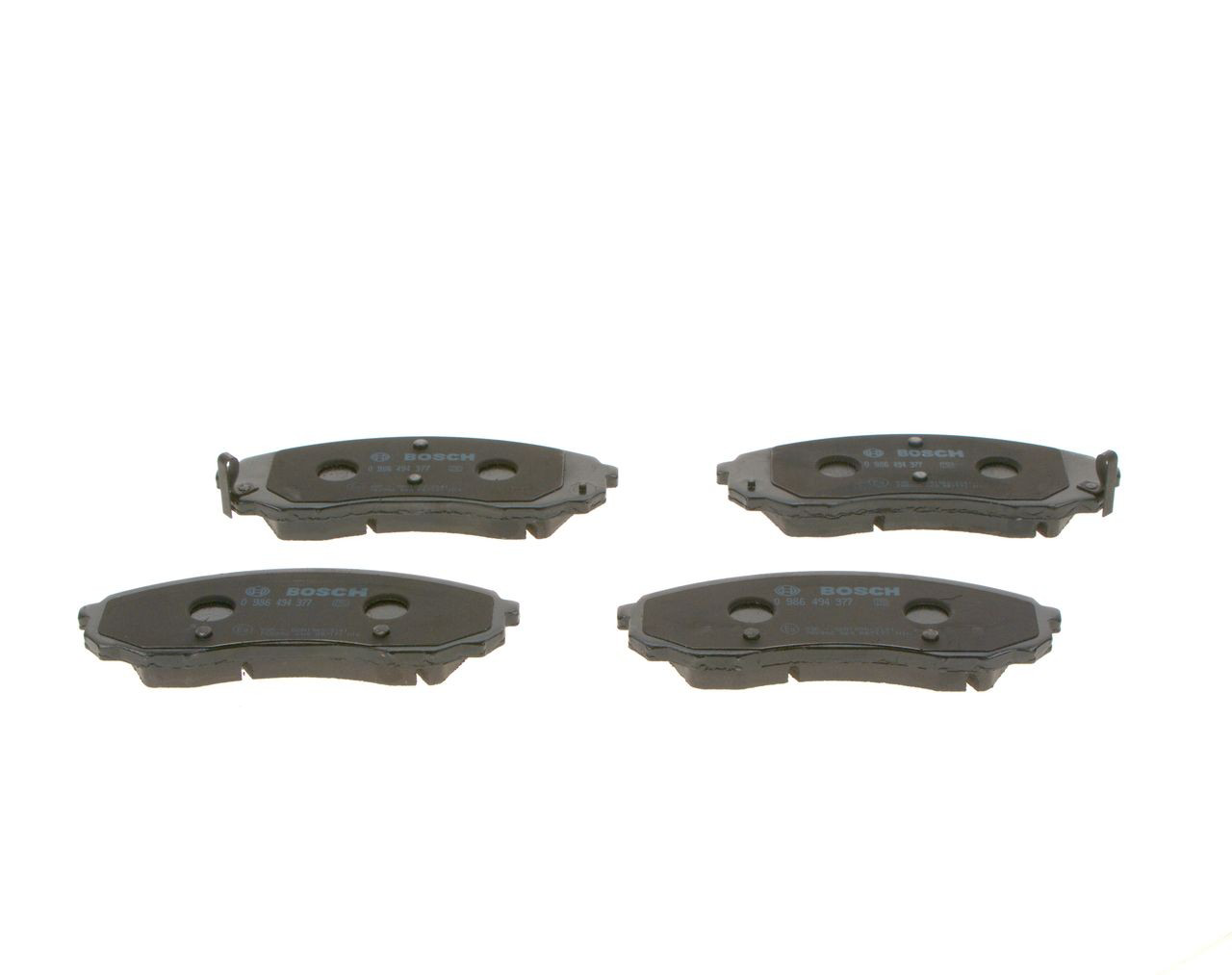 Compre 0986494377 Bosch Sapatas do freio dianteiras de disco