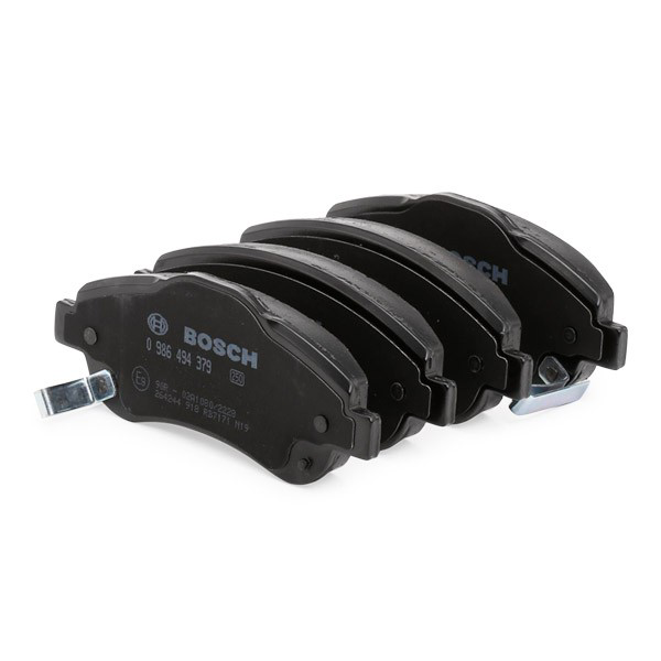 Compre 0986494379 Bosch Sapatas do freio dianteiras de disco