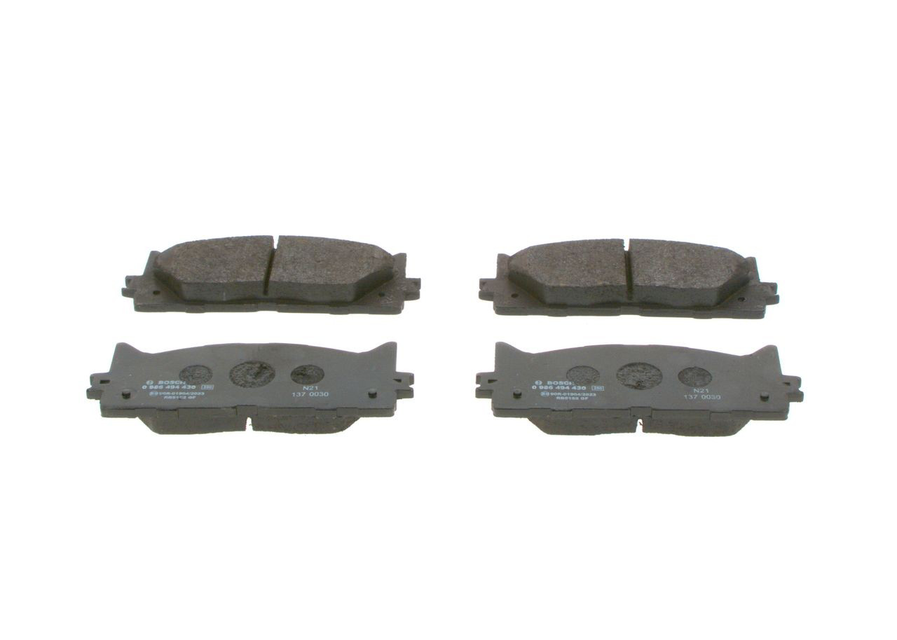 0986494430 Bosch Sapatas do freio dianteiras de disco