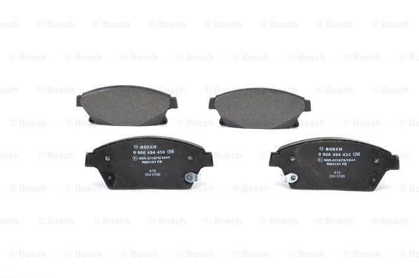 Compre 0986494434 Bosch Sapatas do freio dianteiras de disco