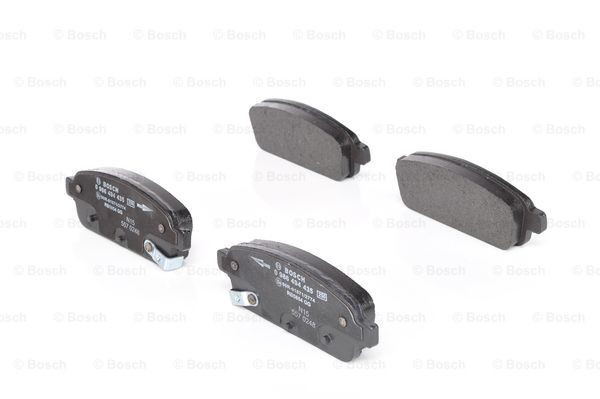 Compre 0986494435 Bosch Sapatas do freio traseiras de disco