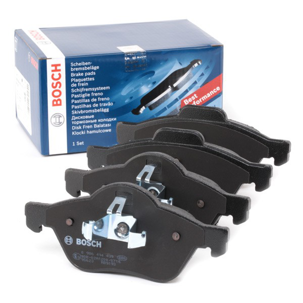 Sapatas do freio dianteiras de disco 0986494439 Bosch