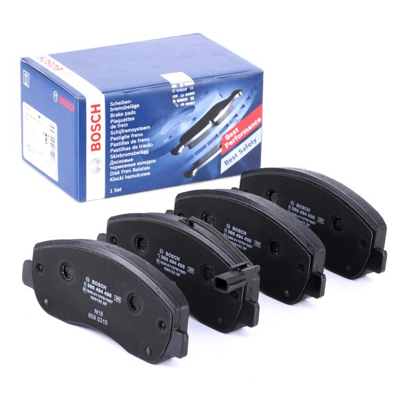 0986494498 Bosch Sapatas do freio dianteiras de disco