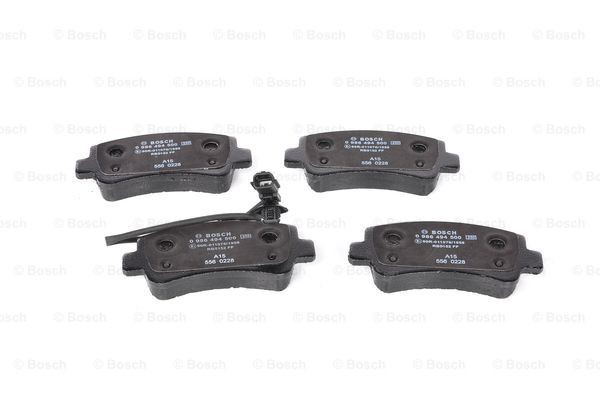 Compre 0986494500 Bosch Sapatas do freio traseiras de disco