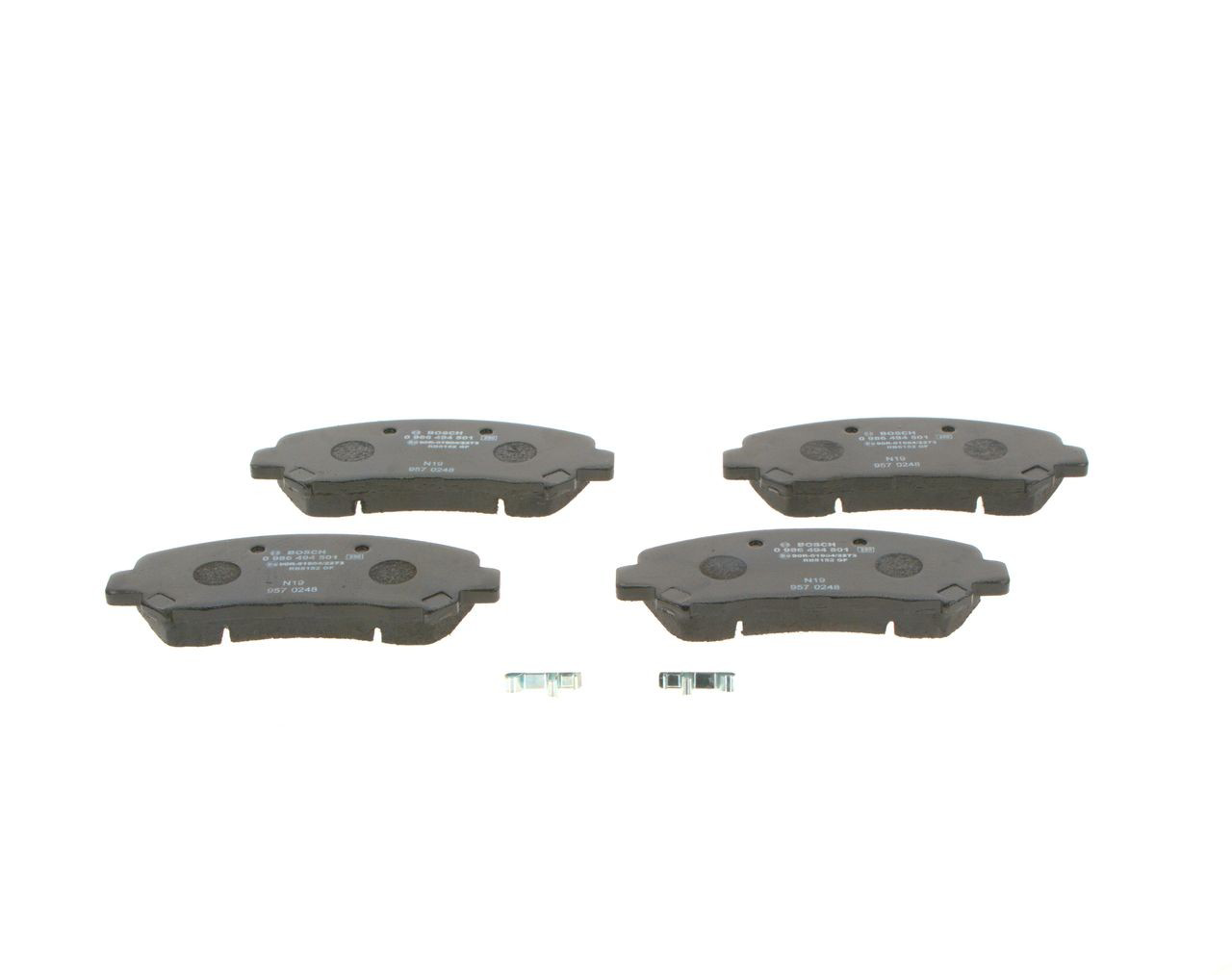 0986494501 Bosch Sapatas do freio dianteiras de disco