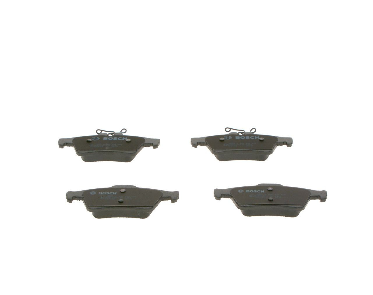0986494528 Bosch Sapatas do freio traseiras de disco