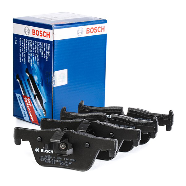 Sapatas do freio traseiras de disco 0986494554 Bosch