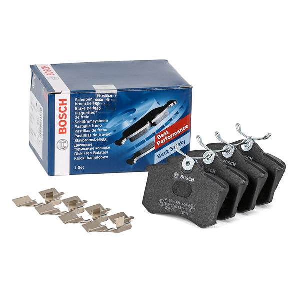 Sapatas do freio traseiras de disco Bosch 0986494600 preço, a partir de 47,83 USD