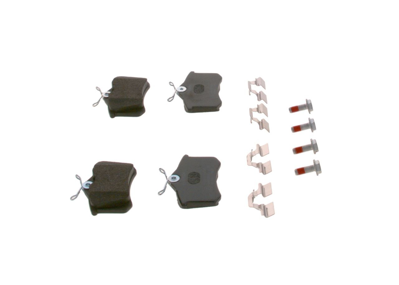 Sapatas do freio traseiras de disco 0986494600 Bosch