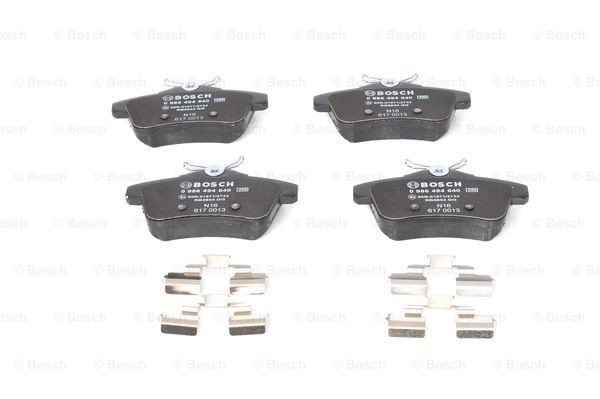 0986494640 Bosch Sapatas do freio traseiras de disco