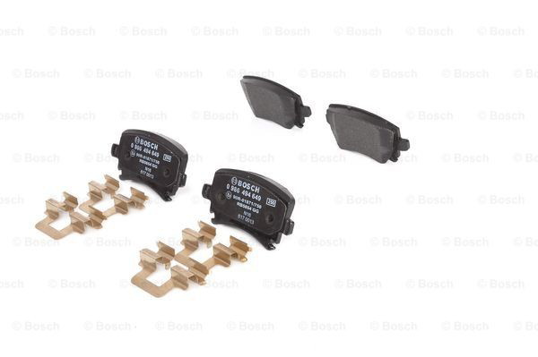 Sapatas do freio traseiras de disco 0986494649 Bosch