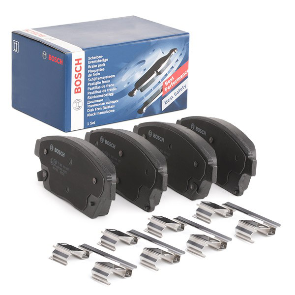 0986494657 Bosch Sapatas do freio traseiras de disco