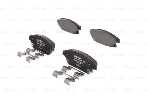 Sapatas do freio traseiras de disco 0986494657 Bosch