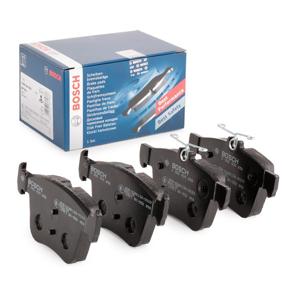 Compre 0986494658 Bosch Sapatas do freio traseiras de disco
