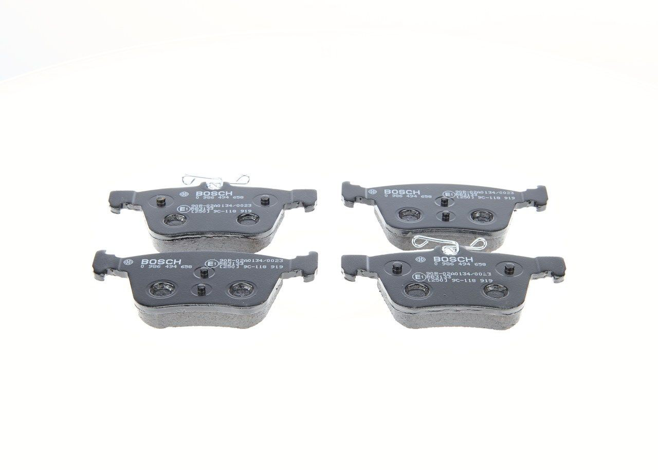 0986494658 Bosch Sapatas do freio traseiras de disco