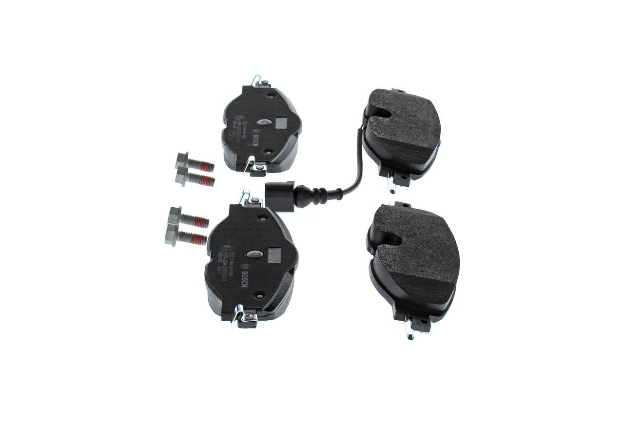 Sapatas do freio dianteiras de disco 0986494660 Bosch