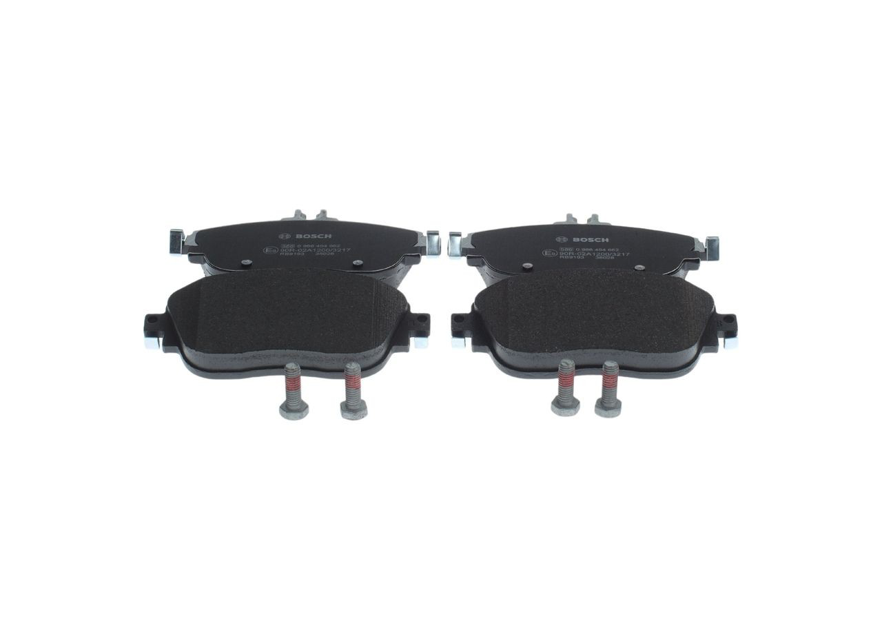 Compre 0986494662 Bosch Sapatas do freio dianteiras de disco