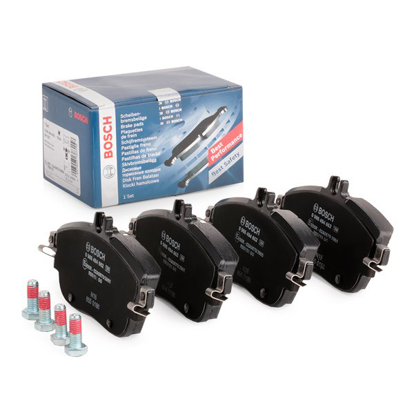 0986494662 Bosch Sapatas do freio dianteiras de disco
