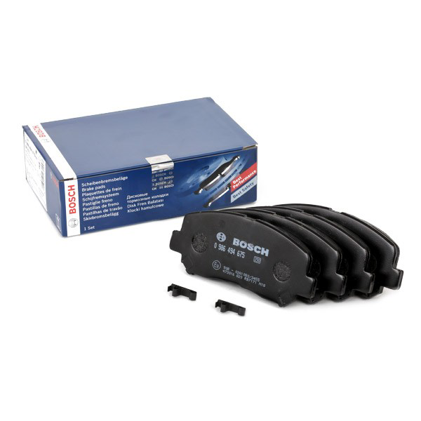 0986494675 Bosch Sapatas do freio dianteiras de disco