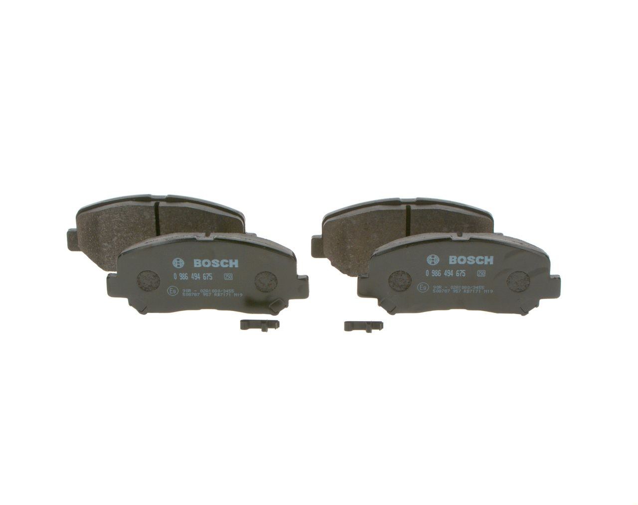 Sapatas do freio dianteiras de disco Bosch 0986494675 preço, a partir de 34,97 USD