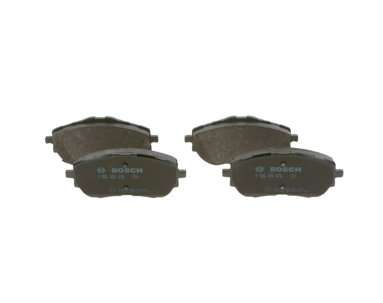 Compre 0986494676 Bosch Sapatas do freio dianteiras de disco