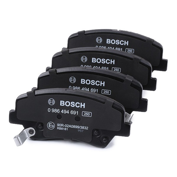 Sapatas do freio dianteiras de disco Bosch 0986494691 preço, a partir de 37,13 USD