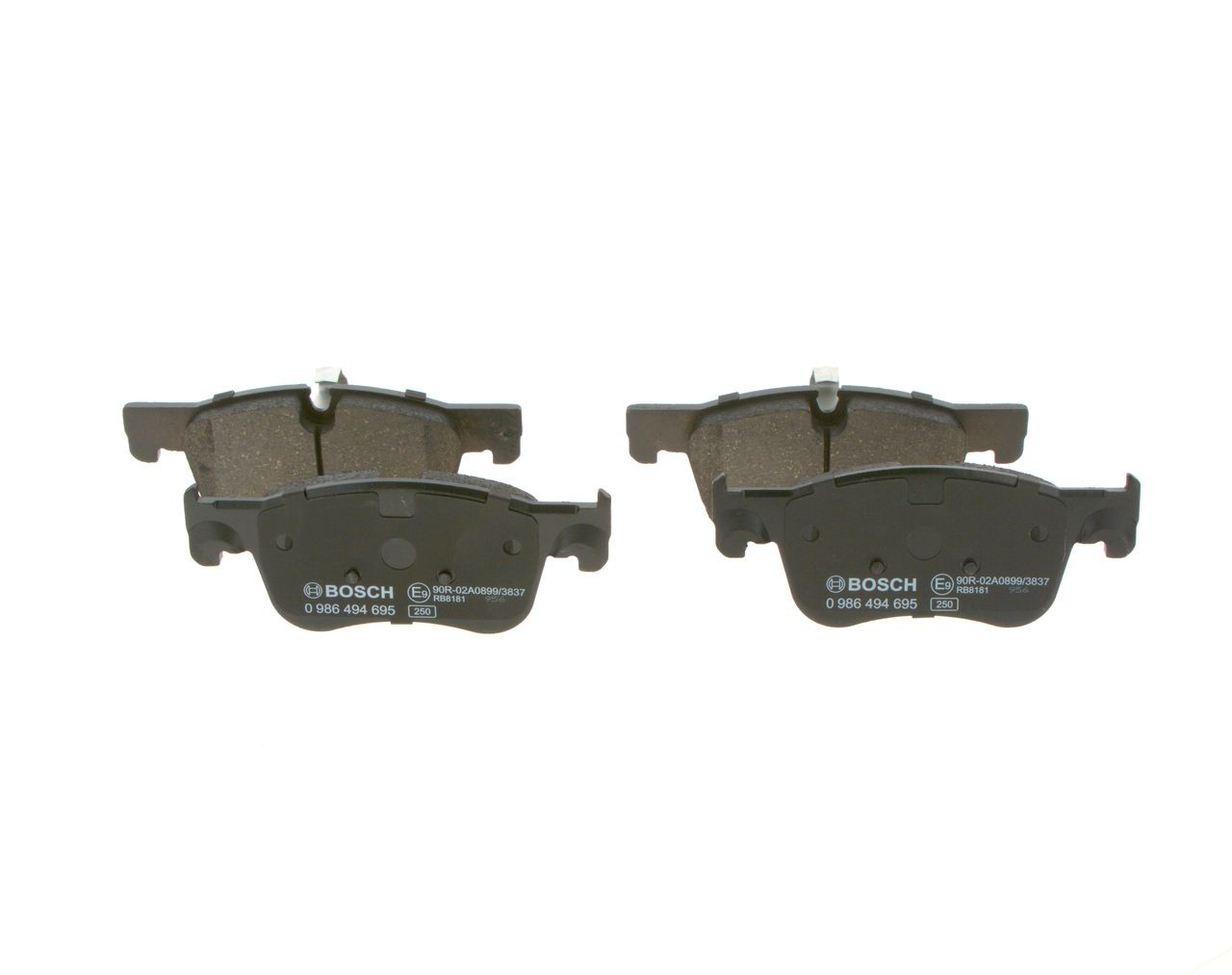 Sapatas do freio dianteiras de disco Bosch 0986494695 preço, a partir de 58,77 USD