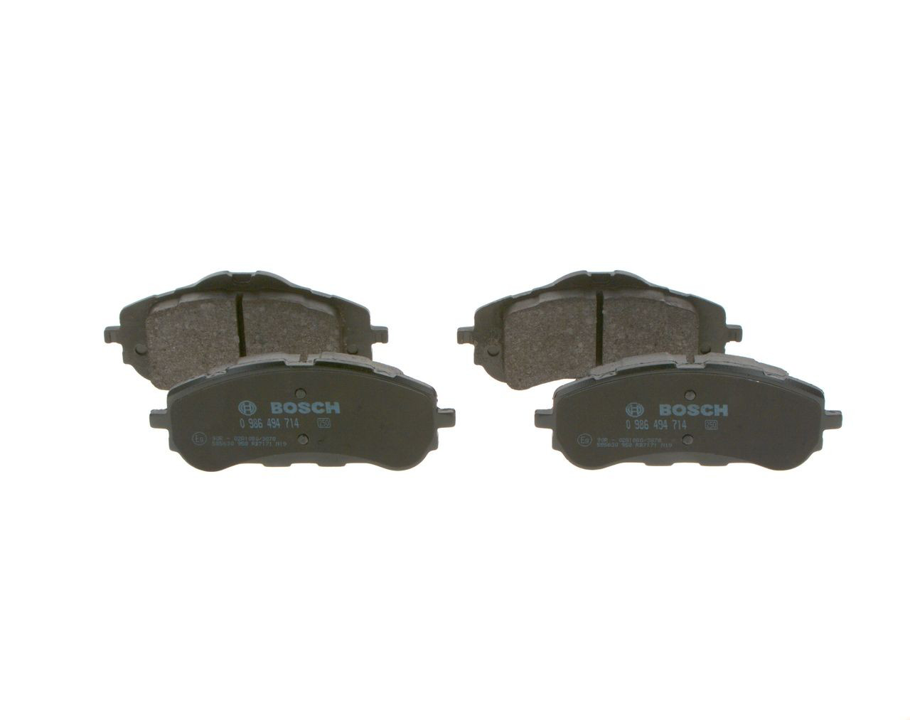 0986494714 Bosch Sapatas do freio dianteiras de disco
