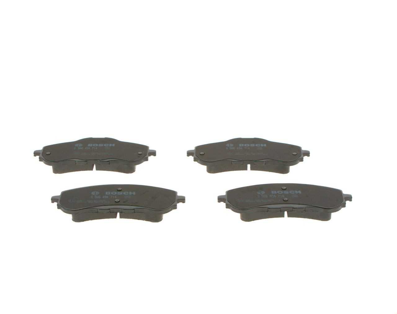Sapatas do freio dianteiras de disco Bosch 0986494714 preço, a partir de 37,47 USD