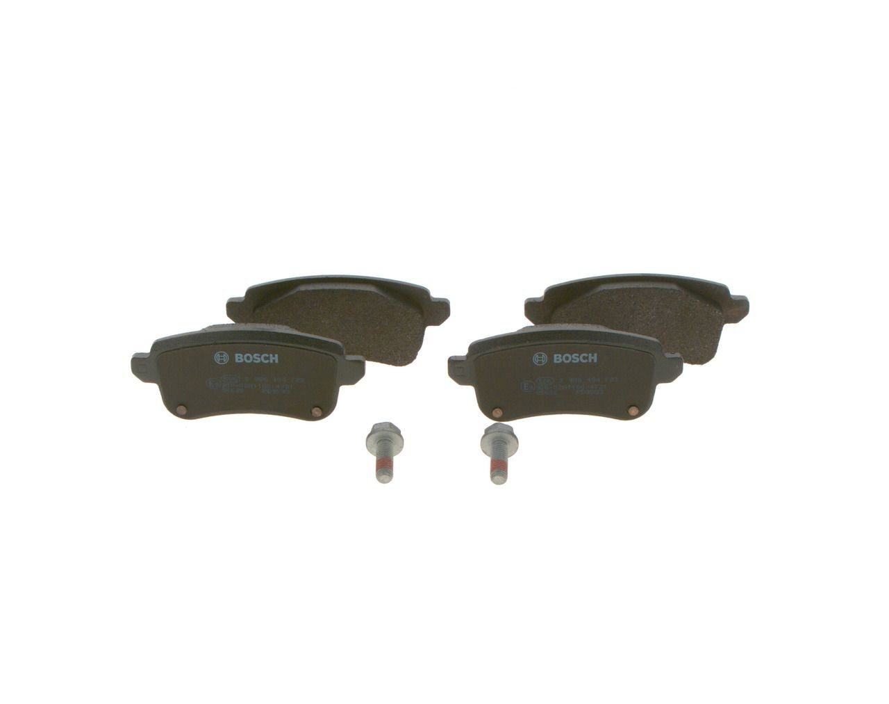 0986494723 Bosch Sapatas do freio traseiras de disco
