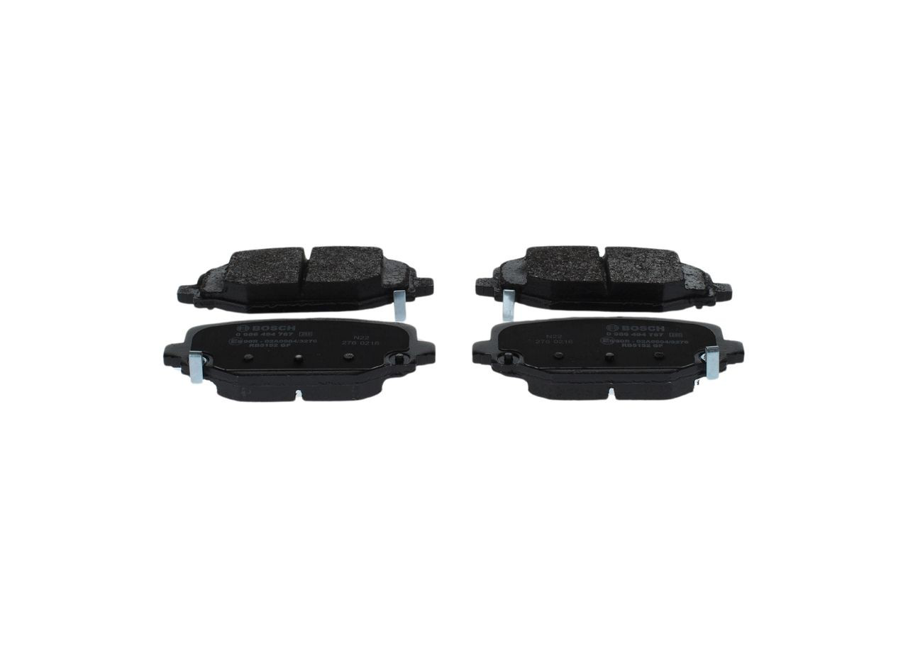 Compre 0986494767 Bosch Sapatas do freio traseiras de disco