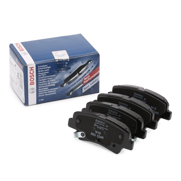 0986494768 Bosch Sapatas do freio traseiras de disco