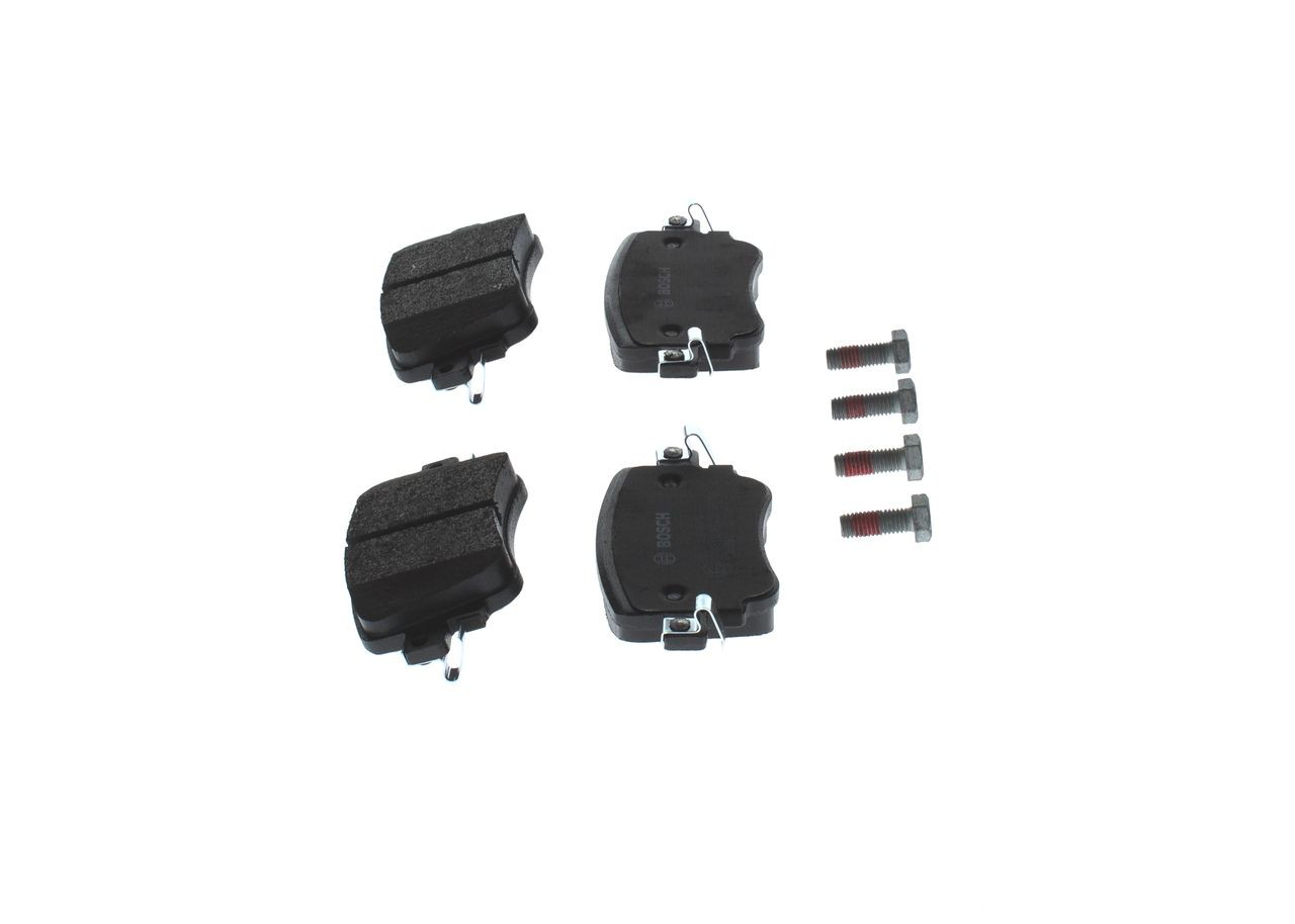 0986494797 Bosch Sapatas do freio traseiras de disco