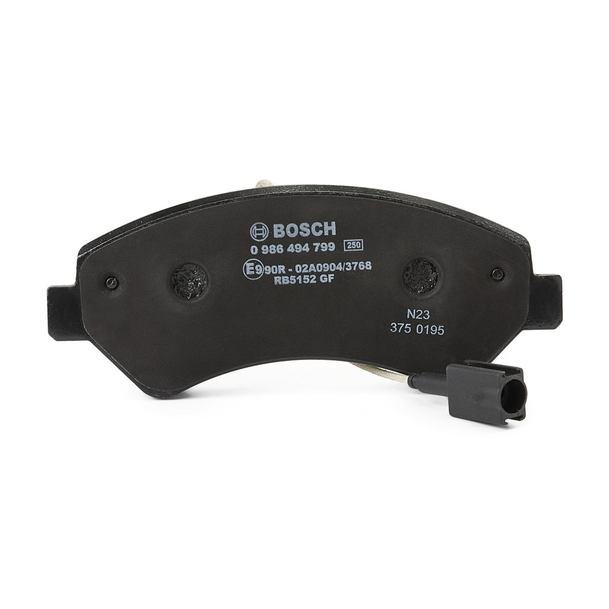 Sapatas do freio dianteiras de disco Bosch 0986494799 preço, a partir de 46,96 USD