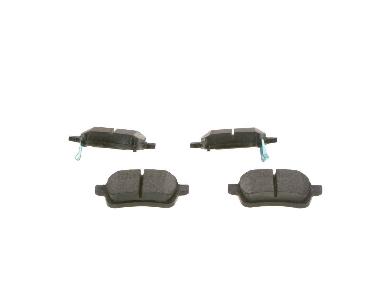 Compre 0986494802 Bosch Sapatas do freio traseiras de disco