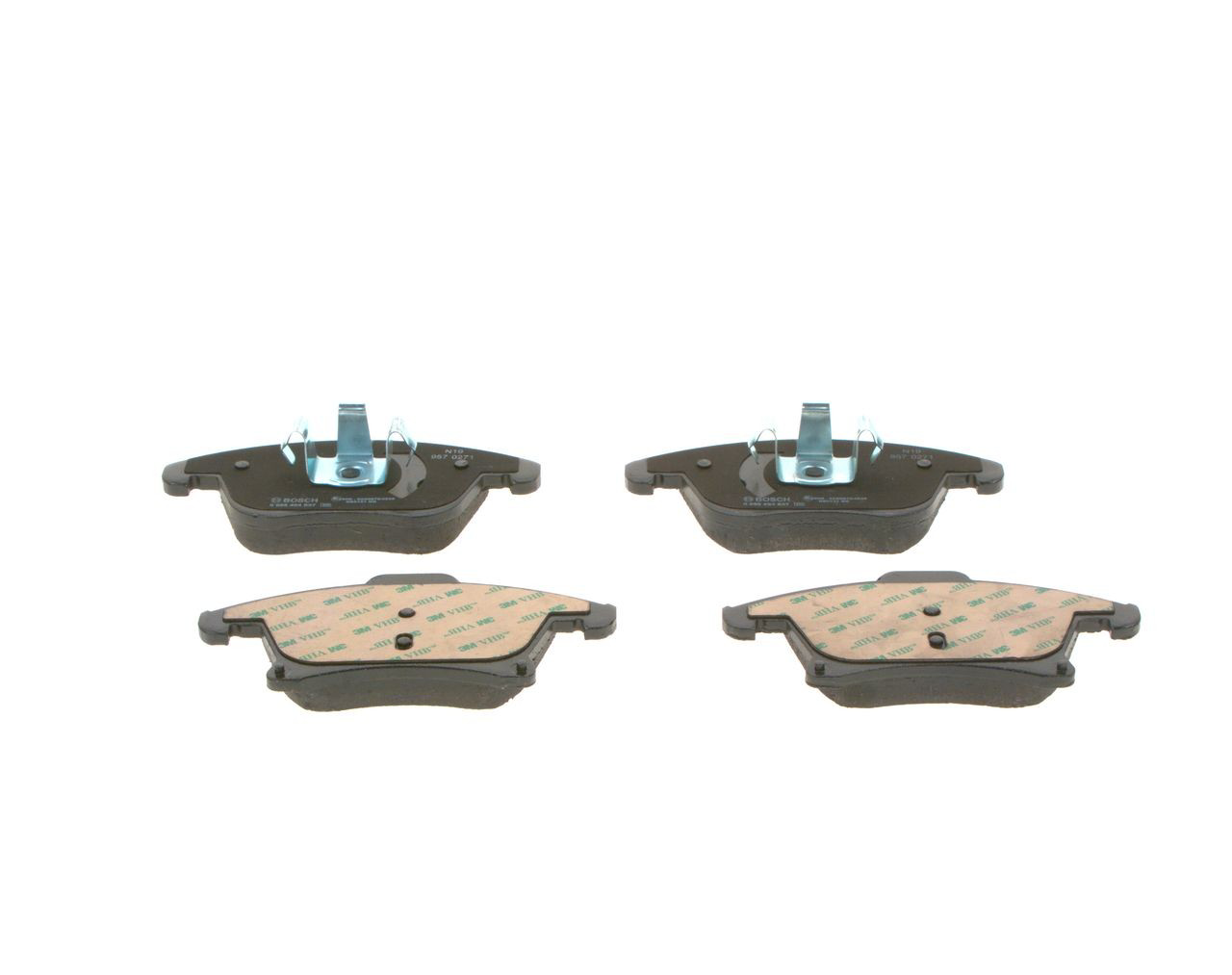 Compre 0986494837 Bosch Sapatas do freio dianteiras de disco