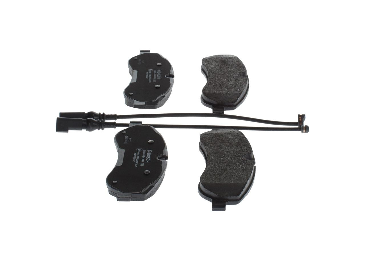 Compre 0986494844 Bosch Sapatas do freio dianteiras de disco