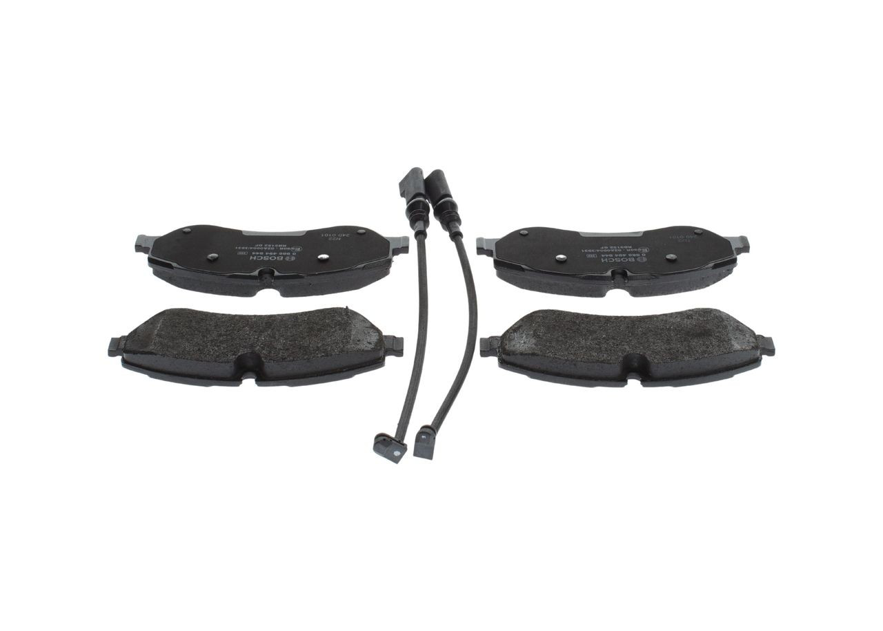 Sapatas do freio dianteiras de disco Bosch 0986494844 preço, a partir de 59,38 USD