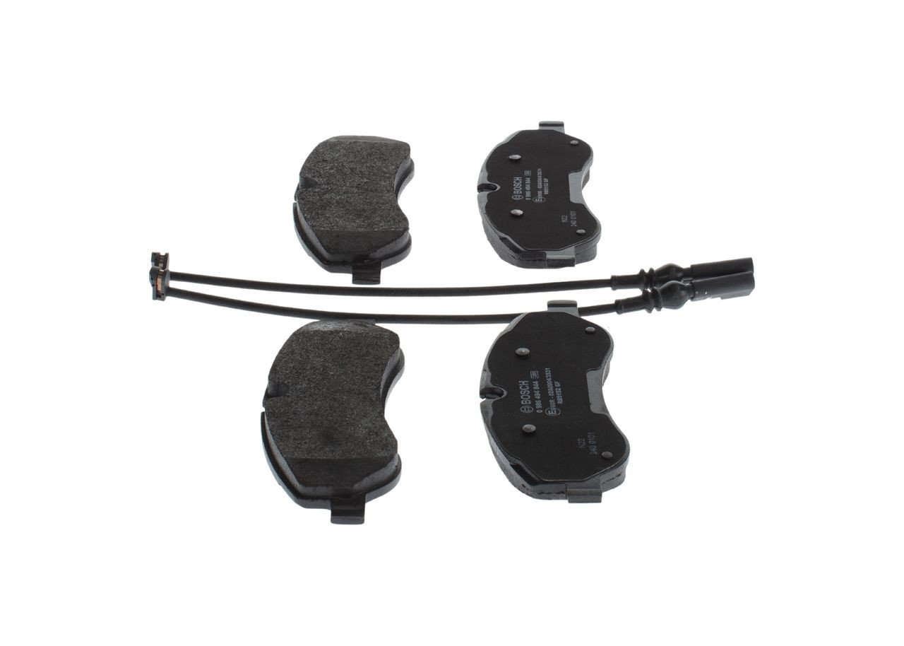 Compre 0986494844 Bosch Sapatas do freio dianteiras de disco