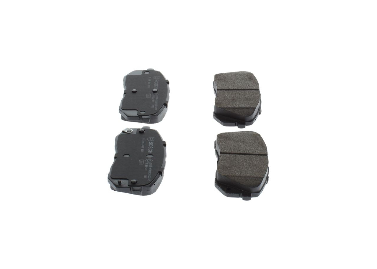 Sapatas do freio dianteiras de disco 0986494905 Bosch