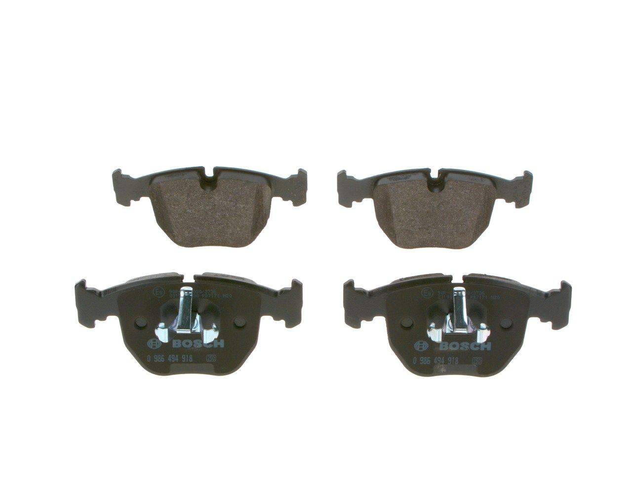 Sapatas do freio traseiras de disco Bosch 0986494918 preço, a partir de 102,70 USD