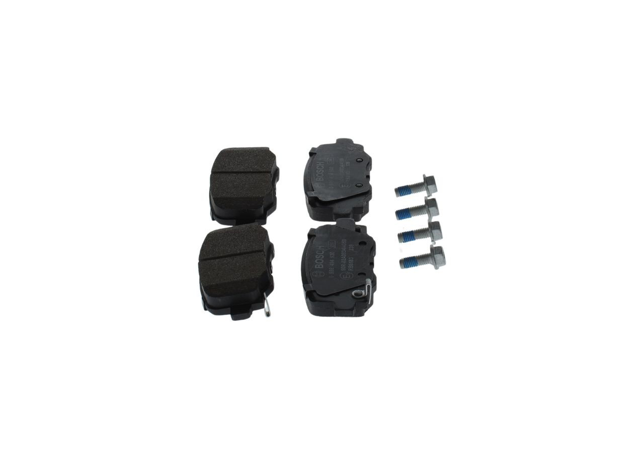 Sapatas do freio traseiras de disco 0986494930 Bosch