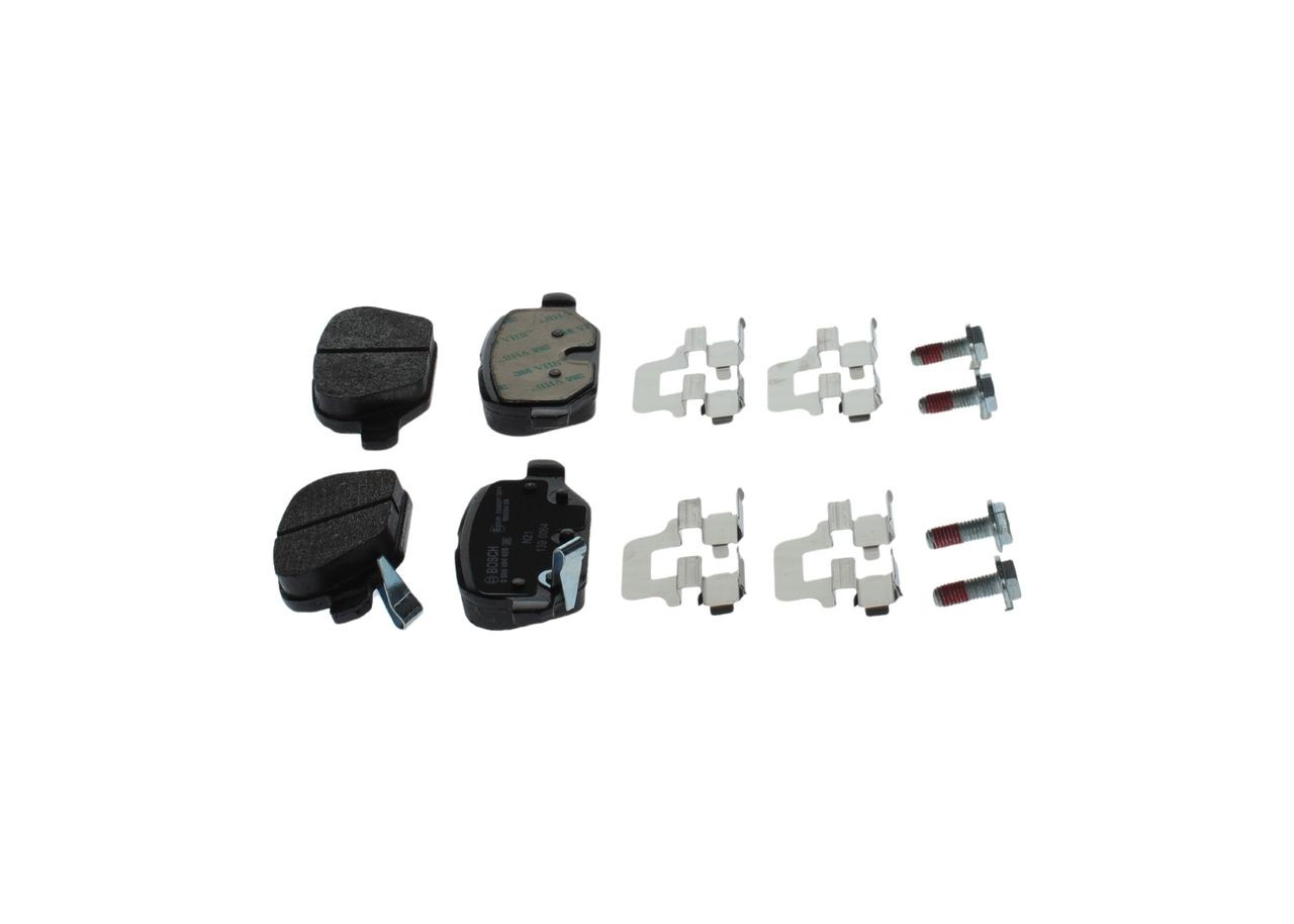 Sapatas do freio traseiras de disco 0986494935 Bosch