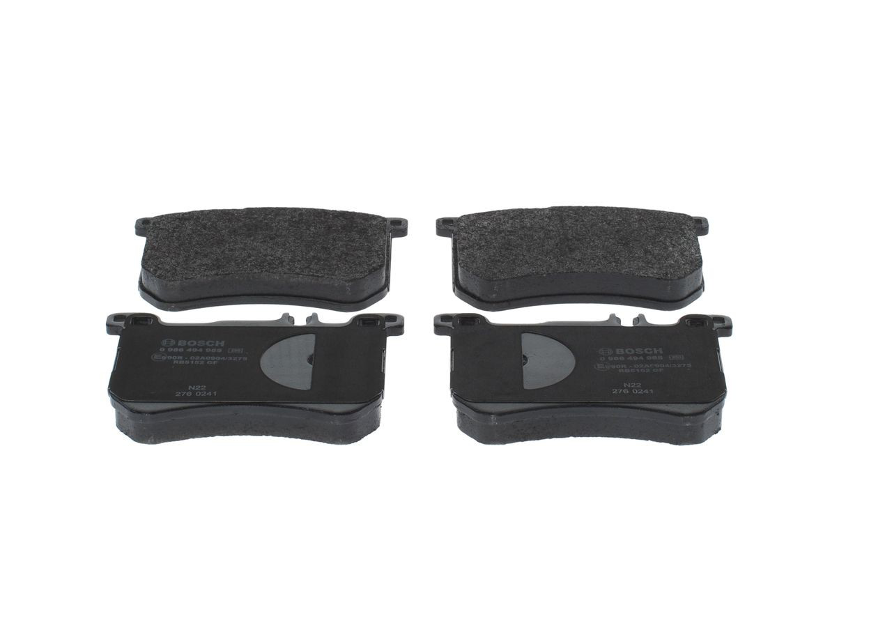 0986494985 Bosch Sapatas do freio dianteiras de disco