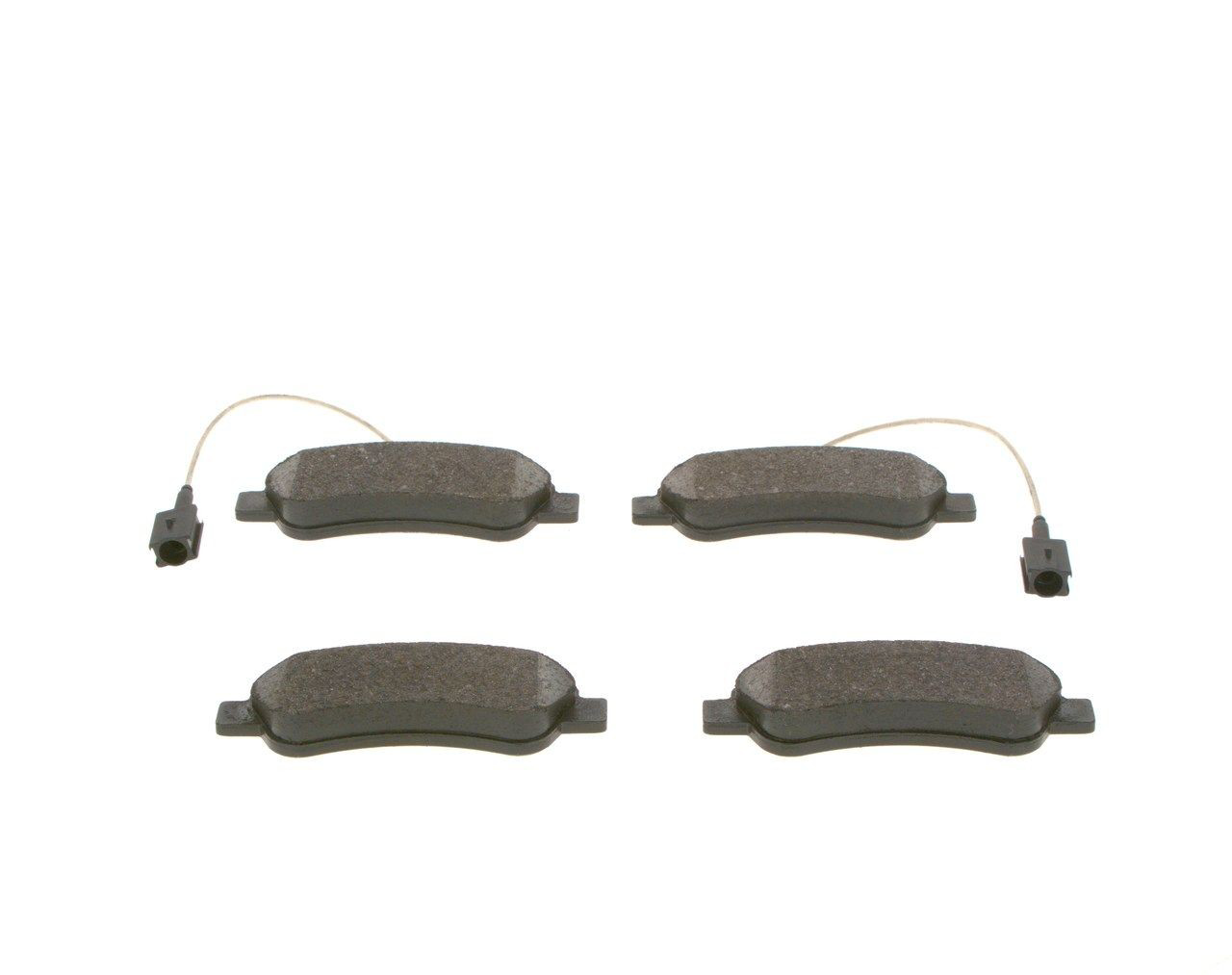Sapatas do freio traseiras de disco 0986494994 Bosch