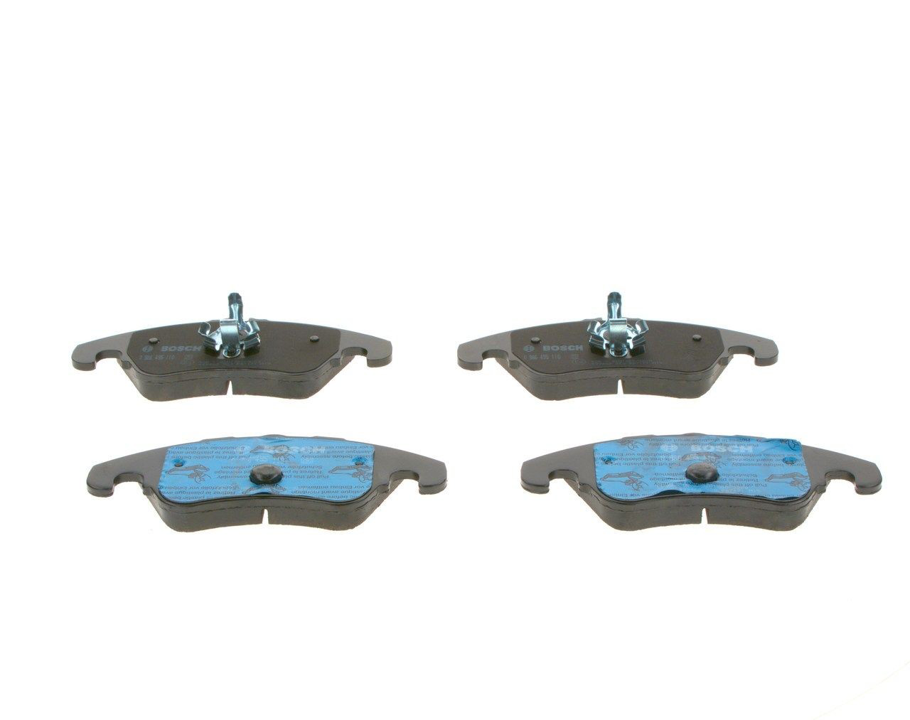 0986495110 Bosch Sapatas do freio dianteiras de disco