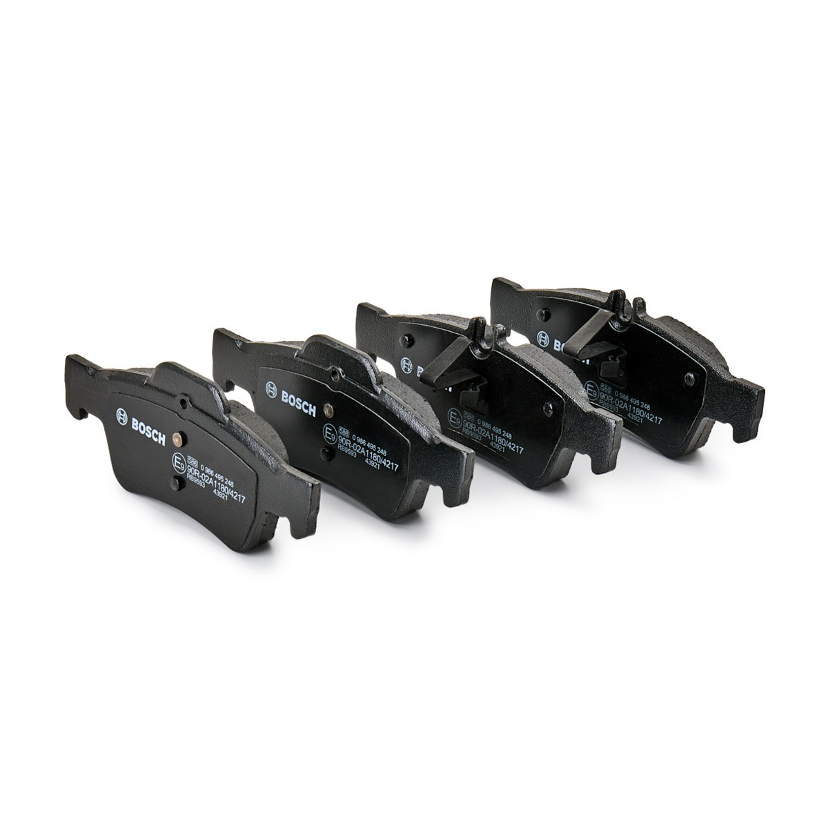 0986495248 Bosch Sapatas do freio traseiras de disco