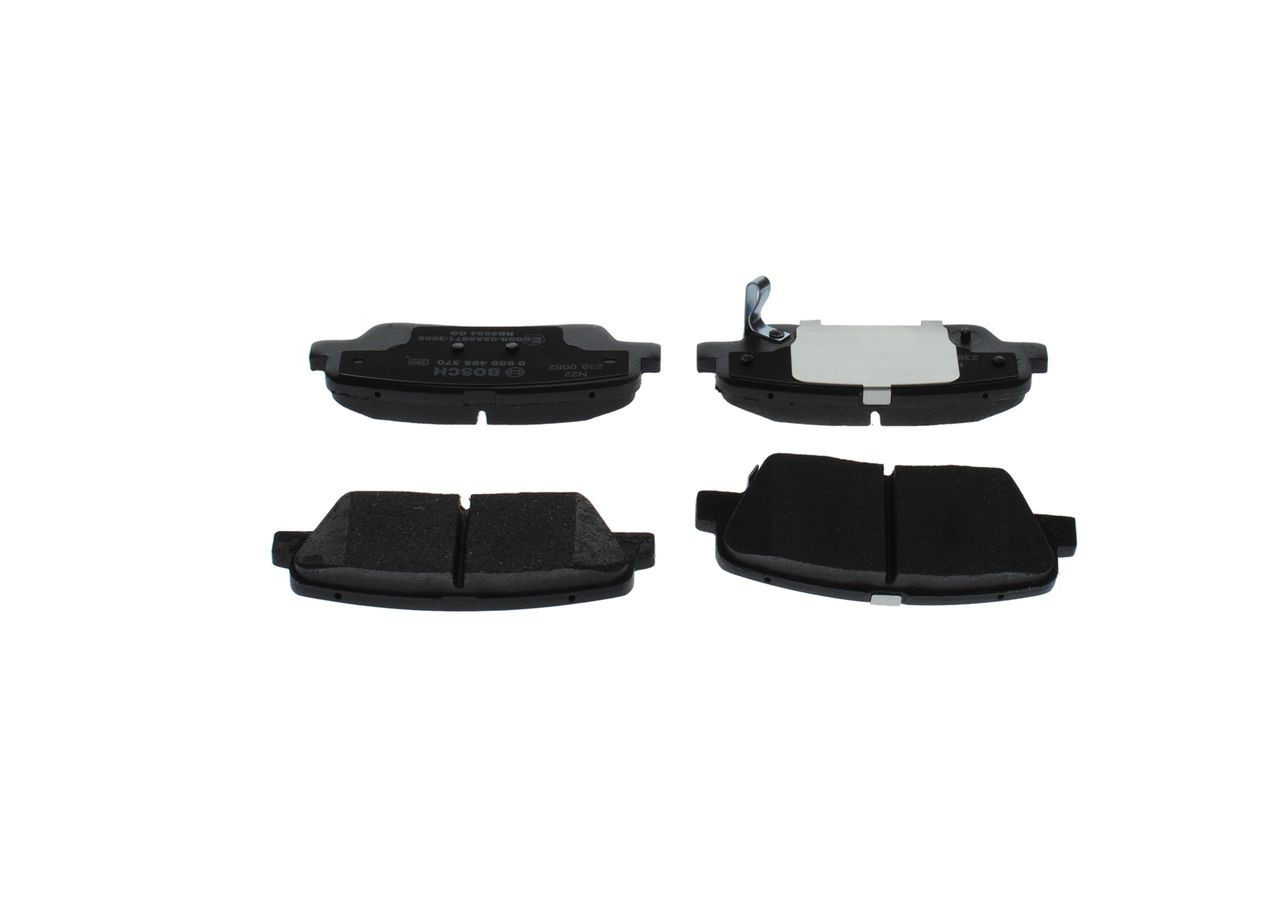 Compre 0986495370 Bosch Sapatas do freio traseiras de disco